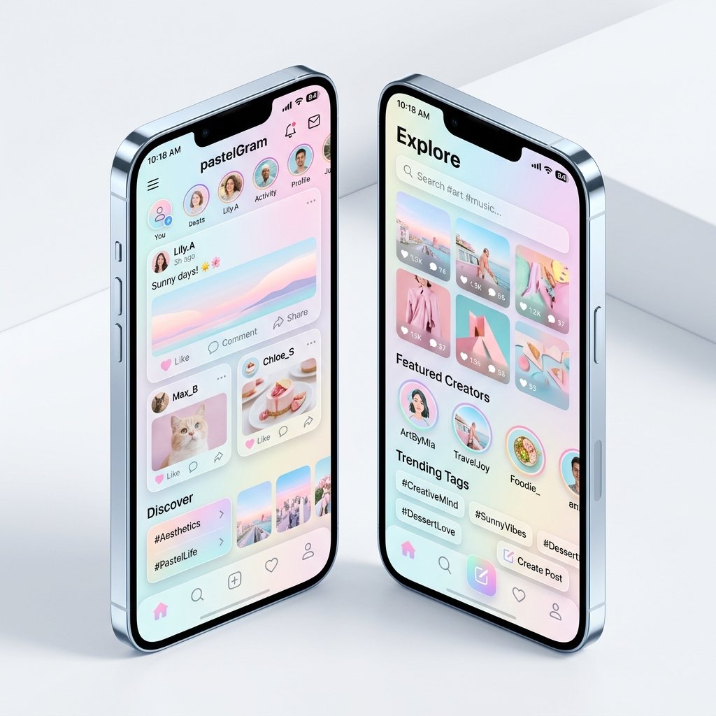 Social Media App Design